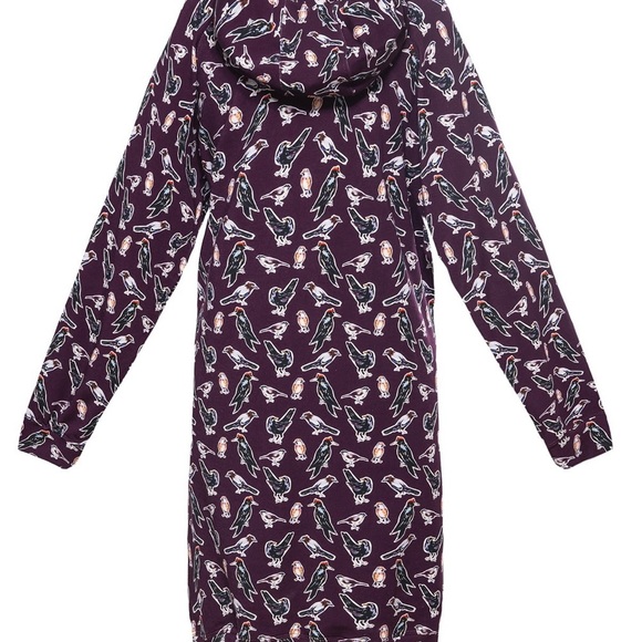 Tomcsanyi Parad Hooded Sweatshirt Dress - Picture 2 of 11